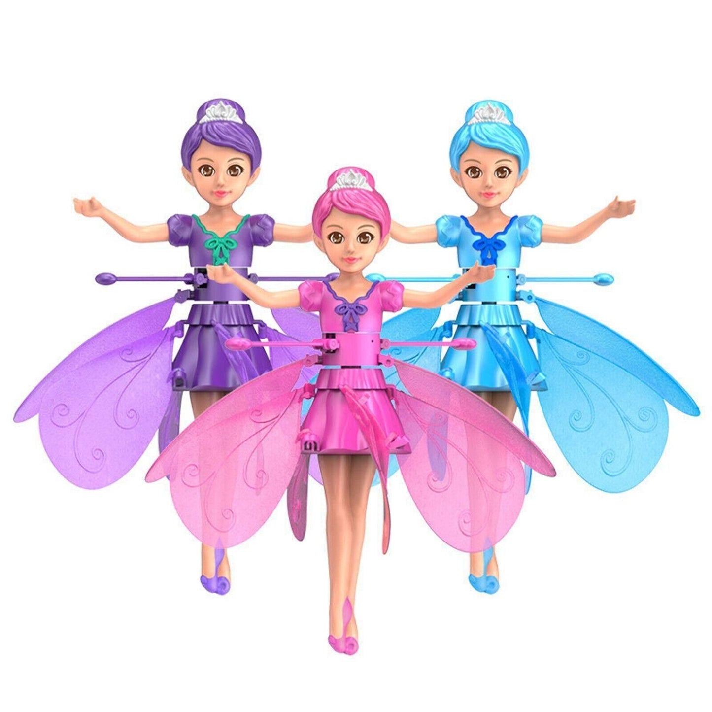 Magical Flying Fairy Doll with Hand Sensor Control