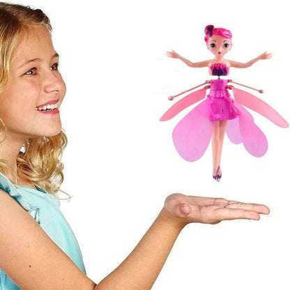 Magical Flying Fairy Doll with Hand Sensor Control