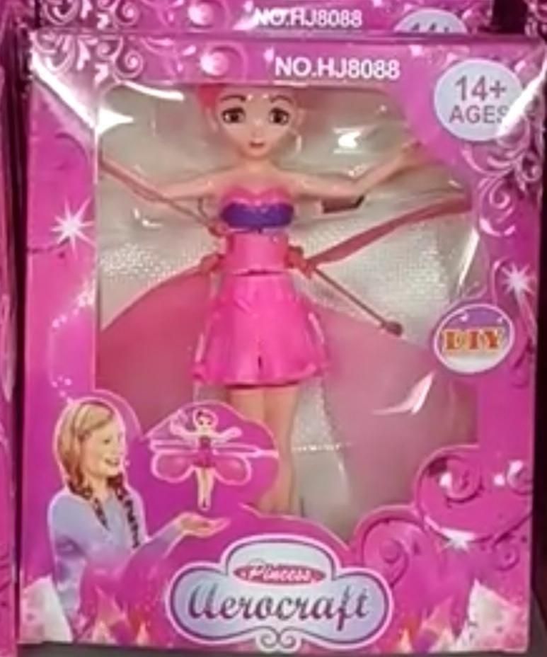 Magical Flying Fairy Doll with Hand Sensor Control